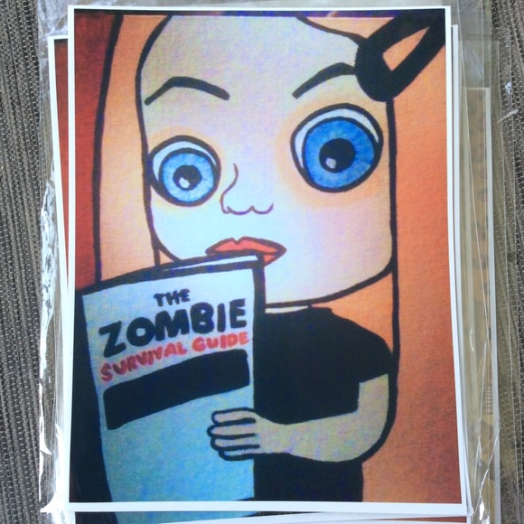 Kristi Mashburn Art Other - Zombie Horror Art Print- Kristi Mashburn